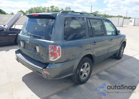 2006 Honda Pilot Ex-L from USA, damaged, VIN 5FNYF28706B030916